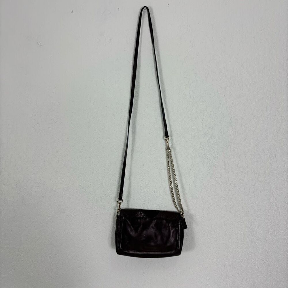 Coach Red/Maroon Patchwork Mini Ruby Leather Cros… - image 2